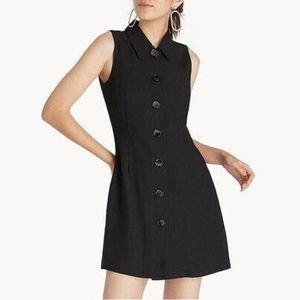NWT Pomelo sleeveless collared button up dress